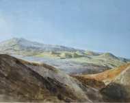 Houel Jean-Pierre-Laurent View of Etna near the Peak of Monte Rosso  - Hermitage